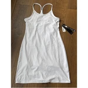 Kyodan Ladies White Tennis Pickleball Tank Dress Shorts Athleisure Women XS NWT